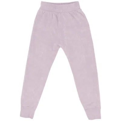 Tiny Whales Kids' Girls' Positivity Jogger In Mineral Lilac In Purple