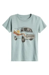 TINY WHALES KIDS' ENJOY THE RIDE COTTON GRAPHIC T-SHIRT