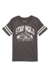 TINY WHALES KIDS' STAY WILD GRAPHIC T-SHIRT