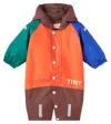 Tinycottons Baby Colorblock Snowsuit In Multi