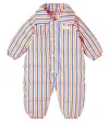 Tinycottons Baby Striped Padded Cotton Onesie In Multi