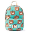 Tinycottons Bears Backpack In Green