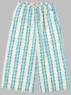 Tinycottons Blue Flowers Pant In Multi