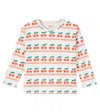 Tinycottons Cherry Printed Cotton-blend T-shirt In Multi