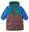 Tinycottons Colorblocked Coat In Multi