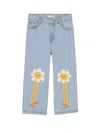 Tinycottons Daisies Jeans In Blue