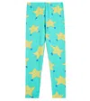 Tinycottons Dancing Stars Cotton-blend Leggings In Grün