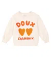 Tinycottons Doux Chamonix Cotton Sweatshirt In Grey