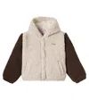 Tinycottons Faux Shearling Jacket In Multi