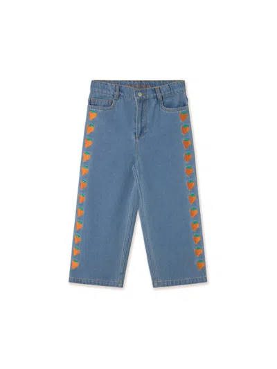 Tinycottons Kids'  Jeans In Blue