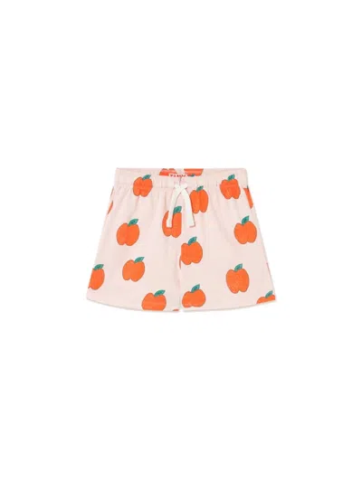Tinycottons Mini Bermuda Shorts For Kids In Pink