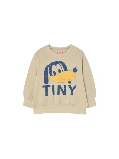 Tinycottons Mini Dog T-shirt In Beige