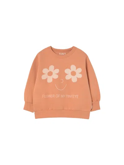 Tinycottons Mini Flowers Eyes T-shirt In Pink