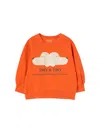Tinycottons Mini Graphic Sweatshirt For Girls In Red