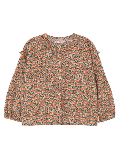 Tinycottons Mini Unisex Blouse For Kids In Beige