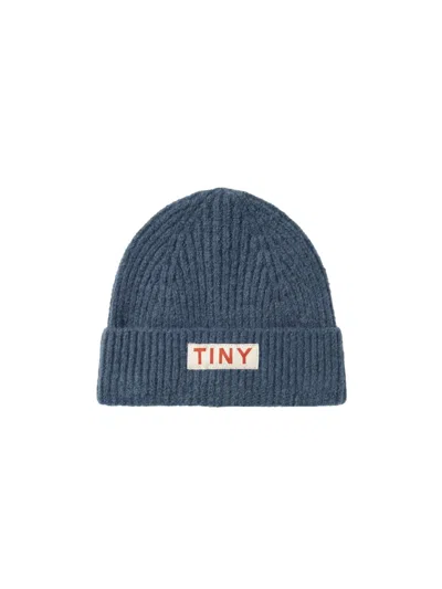 Tinycottons Mini Unisex Hat For Kids In Blue
