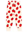 Tinycottons Raspberries Cotton Jersey Sweatpants In Beige
