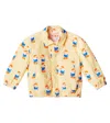 Tinycottons Readers Printed Jacket In Yellow