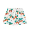 Tinycottons Strawberries Cotton Jersey Shorts In Multicoloured