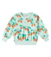 Tinycottons Strawberries Cotton Terry Sweatshirt In Green