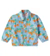 Tinycottons Strawberries Denim Jacket In Multicoloured