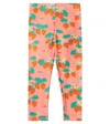 Tinycottons Strawberries Printed Leggings In Pink