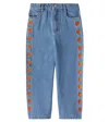 Tinycottons Jeans Strawberries In Blau