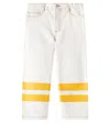 Tinycottons Hose Aus Baumwoll-twill In Weiss