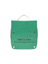 Tinycottons "tiny & Tiny" Backpack In Green