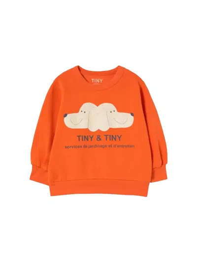 TINYCOTTONS TINYCOTTONS "TINY&TINY" SWEATSHIRT