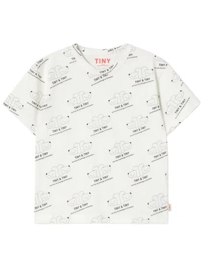 TINYCOTTONS TINYCOTTONS "TINY & TINY" T-SHIRT