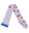 Tinycottons Tiny Bow Cotton-blend Tights In Multicoloured