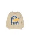 Tinycottons "tiny Dog" Jersey In Neutral