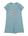 Tinycottons Toddler Girl Jumpsuit Sky Blue Size 6 Pima Cotton, Elastane In Blue