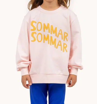 Tinycottons Kids' Women's Sommar Graphic Sweatshirt In Pink