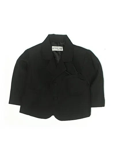 Pre-owned Tip Top Babies' Blazer Jacket Black Jackets & Outerwear