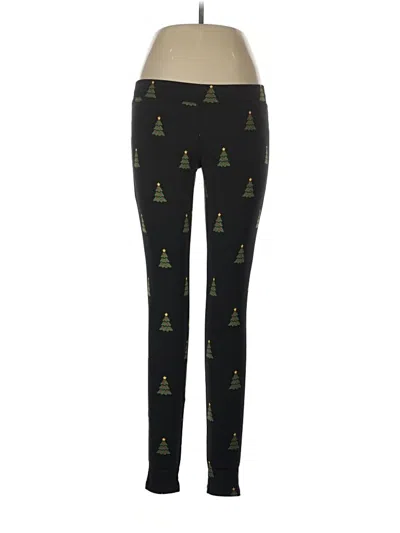 Pre-owned Tipsy Elves Active Pants In Black