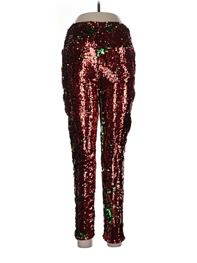 Pre-owned Tipsy Elves Casual Pants In Red