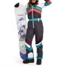 Tipsy Elves Downhill Diva Snow Suit In Black Multi