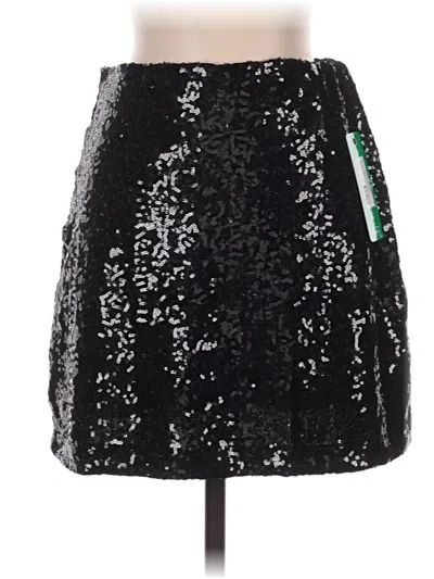 Pre-owned Tipsy Elves Formal Skirt In Black