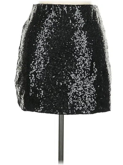 Pre-owned Tipsy Elves Formal Skirt In Silver