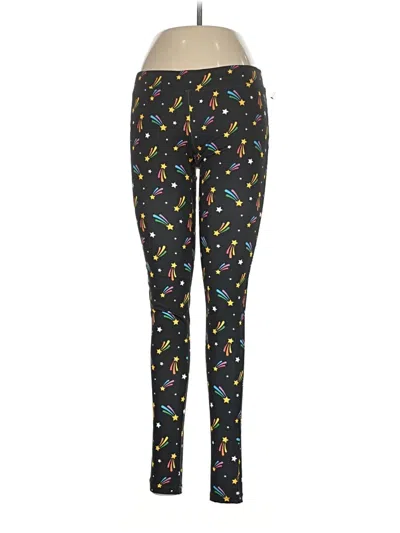Pre-owned Tipsy Elves Leggings In Black