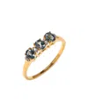 Tiramisu 10k 0.46 Ct. Tw. Gemstone Ring