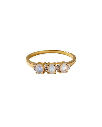 Tiramisu 10k 0.54 Ct. Tw. Gemstone Ring