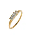 Tiramisu 10k 0.65 Ct. Tw. Sky Blue Topaz Ring