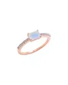 Tiramisu 10k 0.67 Ct. Tw. Gemstone Ring