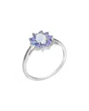 Tiramisu 10k 0.71 Ct. Tw. Gemstone Ring