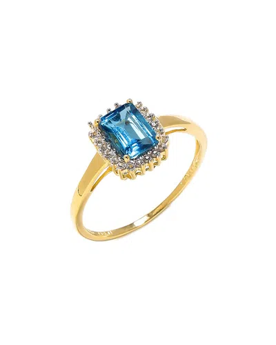 Tiramisu 10k 1.34 Ct. Tw. Gemstone Ring In Gold