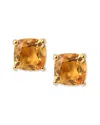 Tiramisu 10k 1.60 Ct. Tw. Citrine Earrings