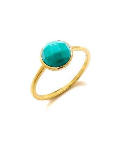 Tiramisu 10k 1.72 Ct. Tw. Turquoise Ring In Gold